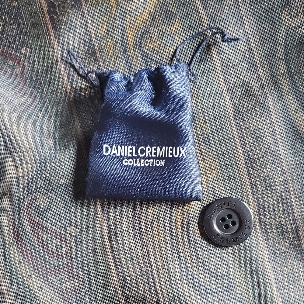 Daniel Cremieux Lambskin Leather Black Mens Jacket - Picture 6 of 16